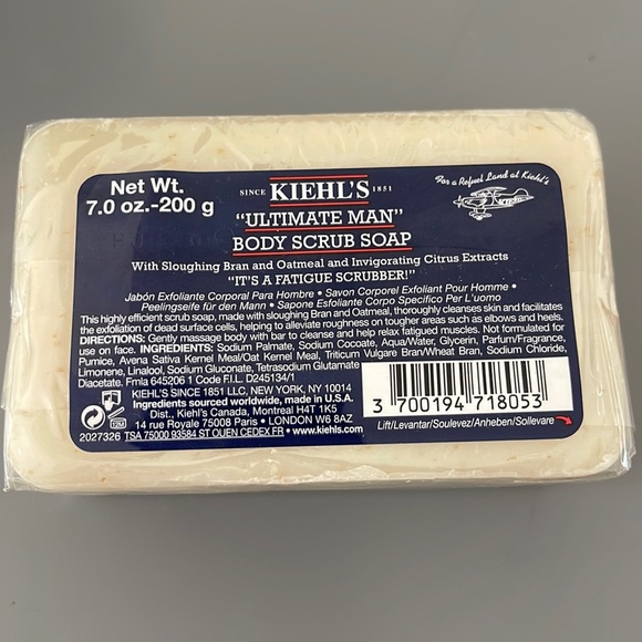 Kiehl's Grooming New Kiehls Ultimate Man Body Scrub Soap Poshmark